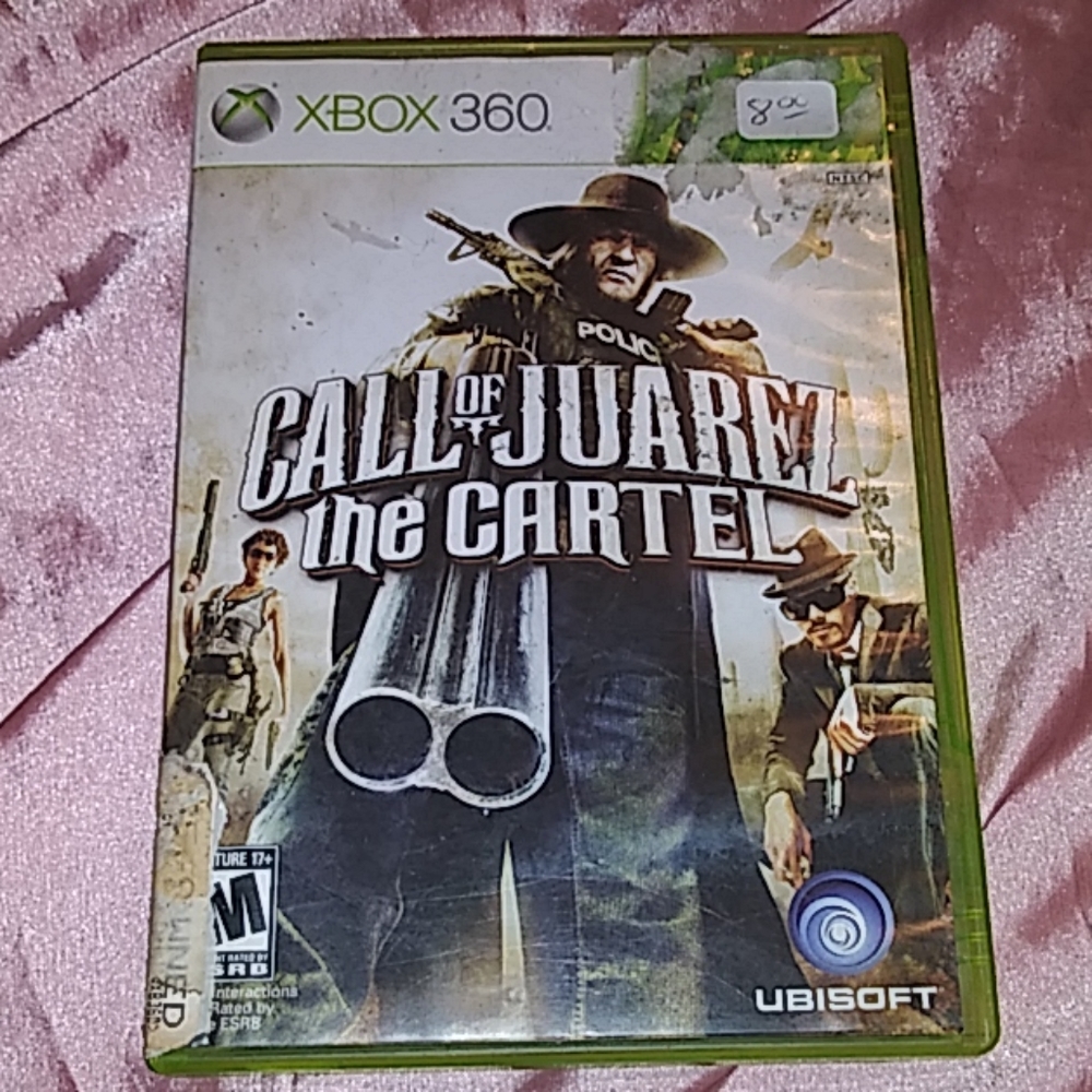 Xbox 360 call of juarez the gratel game